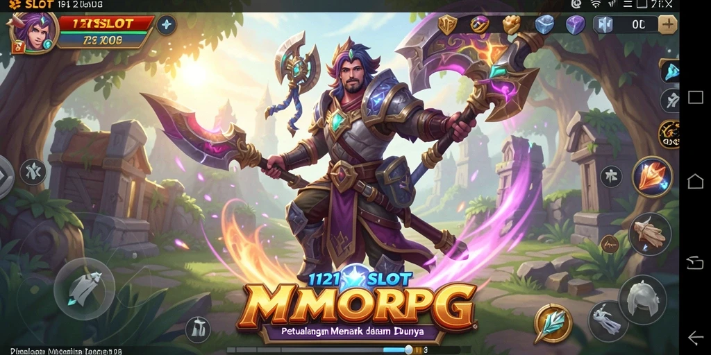 Tampilan gameplay menarik dalam dunia MMORPG 1121SLOT.