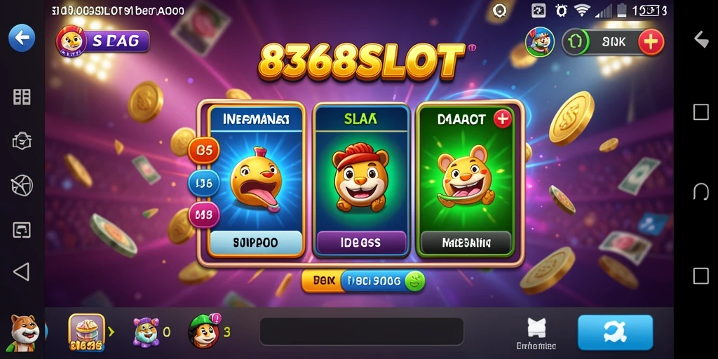 Screenshot gameplay 8368SLOT yang menunjukkan keseruan bermain Slot.