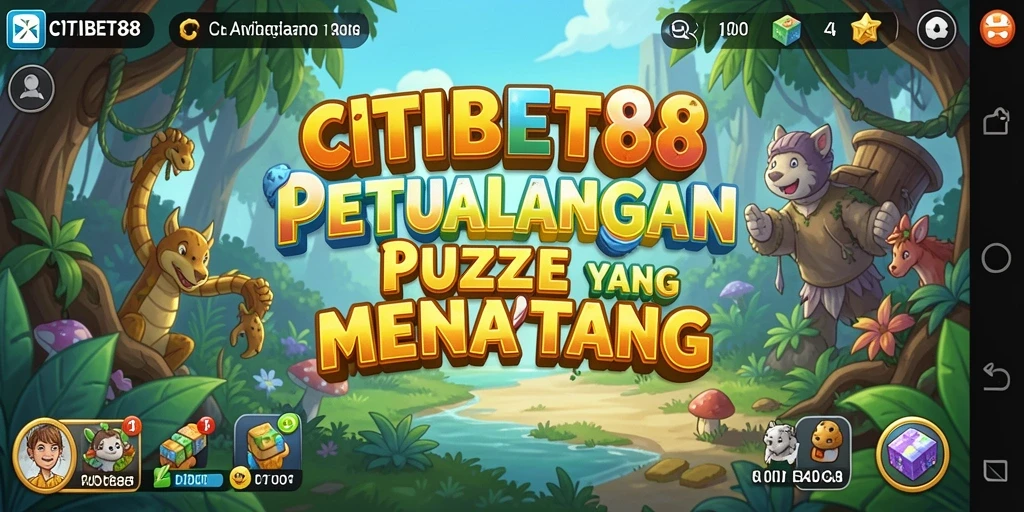Tangkapan layar menampilkan gameplay puzzle yang seru dan menantang.