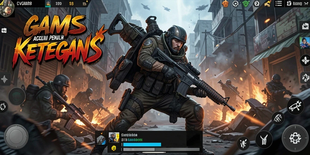 Screenshot gameplay dari CVG8888 yang sangat menarik
