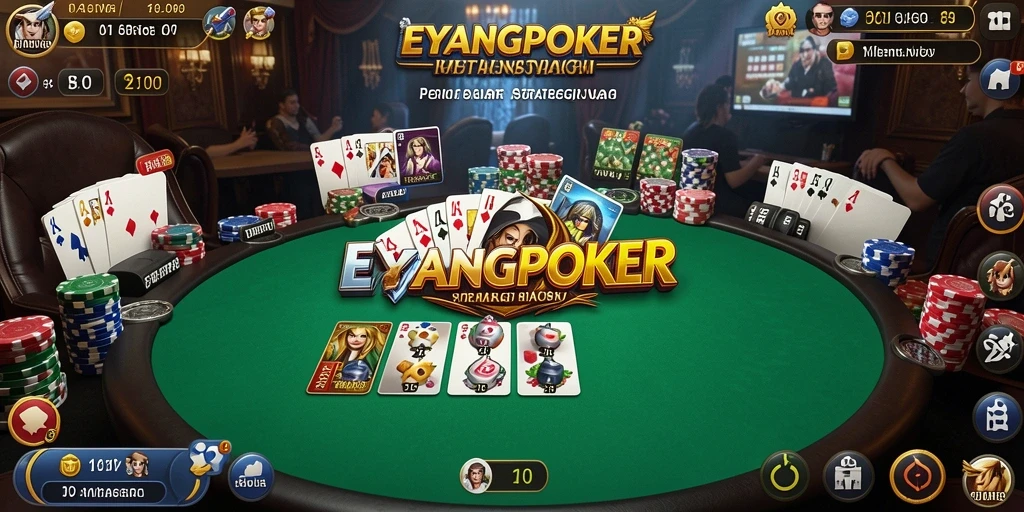 Tangkapan layar gameplay EYANGPOKER yang penuh strategi dan keseruan.