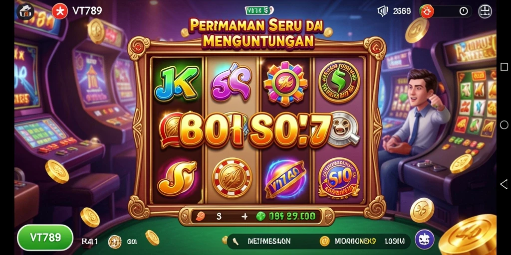 Tampilan menarik gameplay Slot di VT789.