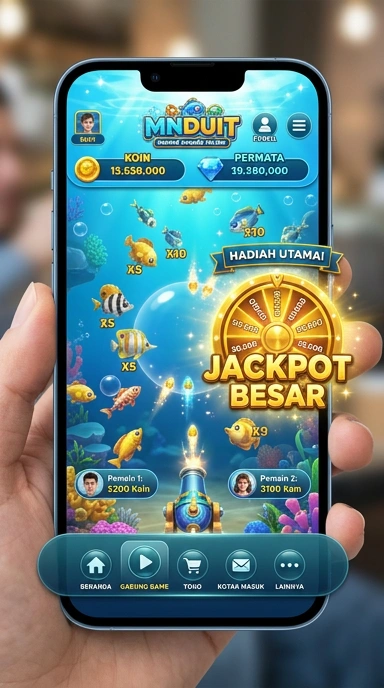 Tampilan antarmuka mnduit yang sederhana dan mudah dipahami.